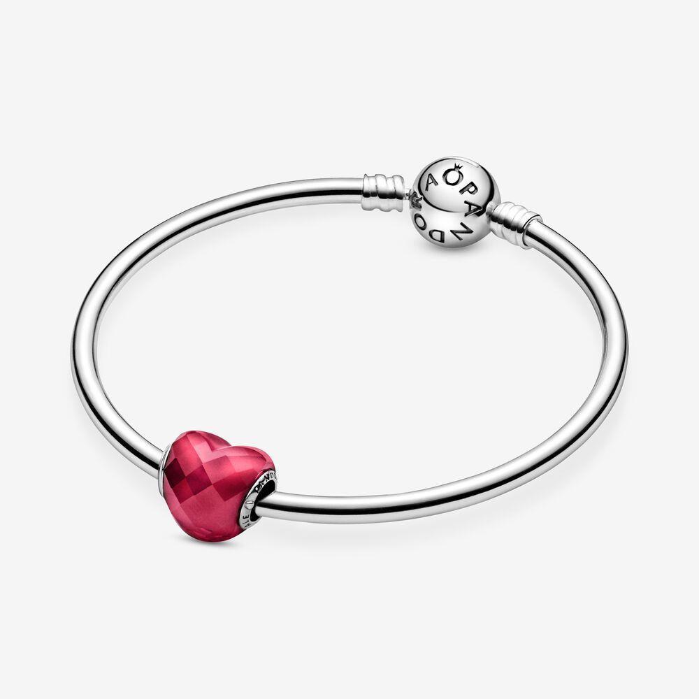 Pandora 796563nfr Fuchsia Pink Heart Charm - Watch Home™