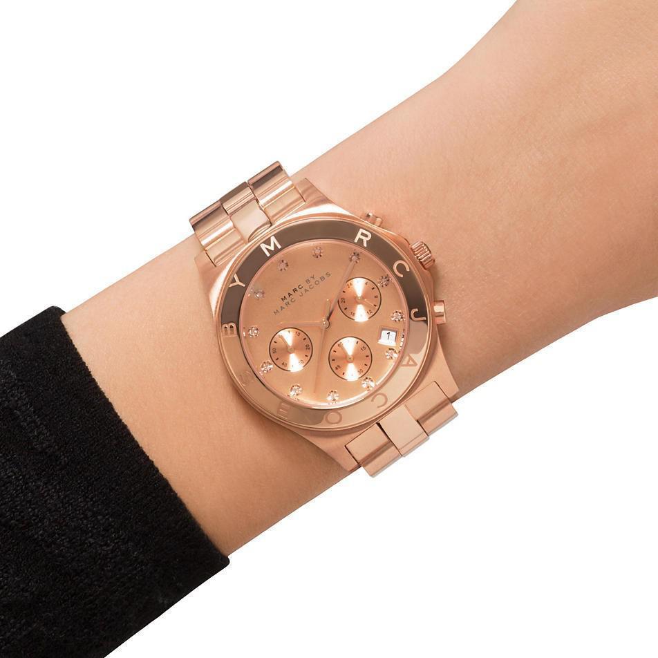 Marc Jacobs MBM3102 Rose Gold Tone Women's Watch