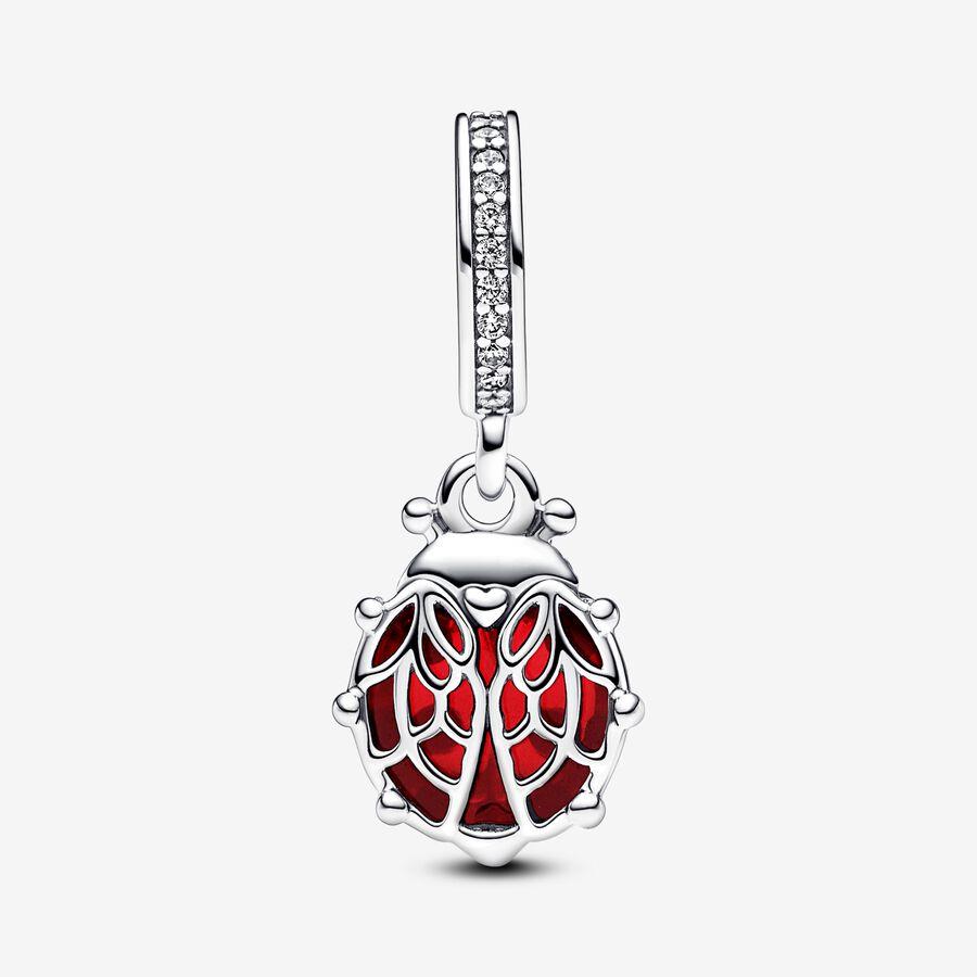 Pandora Red Ladybird Dangle Charm