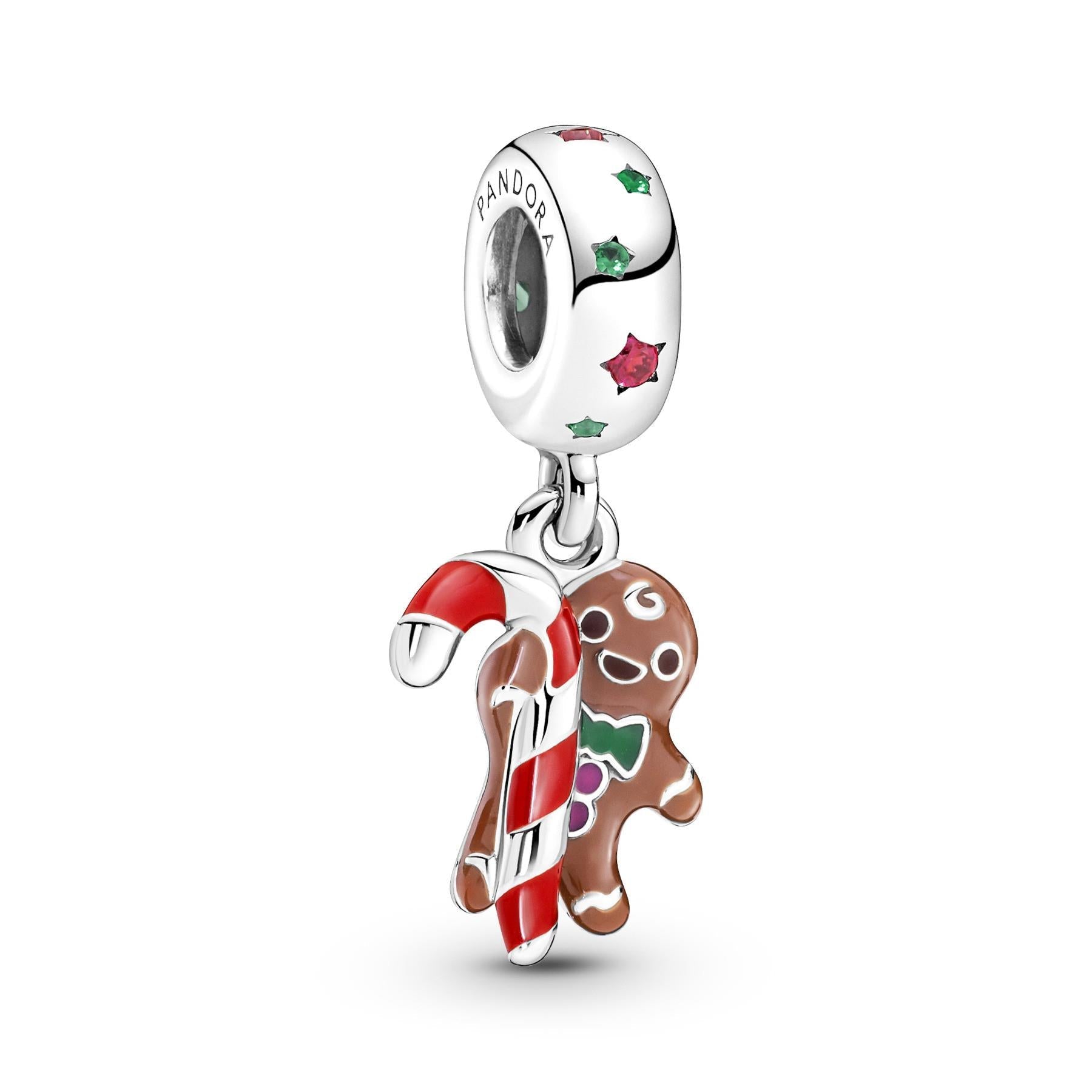 Pandora 799637C01 Gingerbread Man Dangle Charm