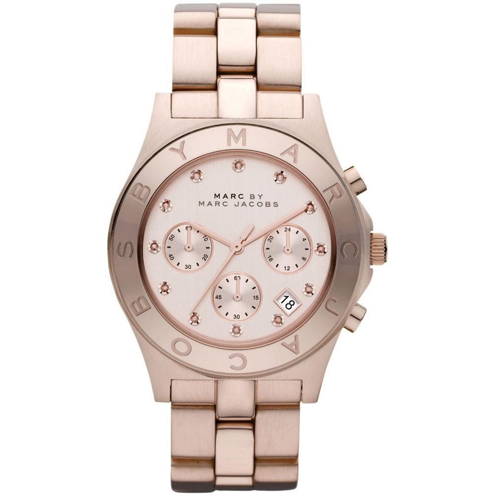 Marc Jacobs MBM3102 Rose Gold Tone Women's Watch