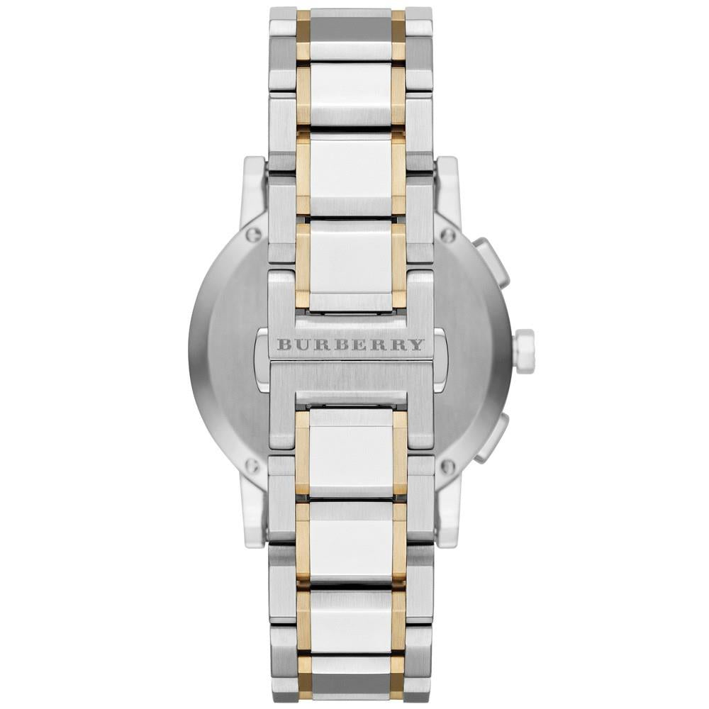 Burberry The City Two-Tone Chronograph Unisex Watch BU9751