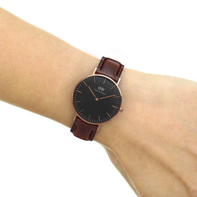 Daniel Wellington DW00100137 Classic Black Bristol 36mm Watch