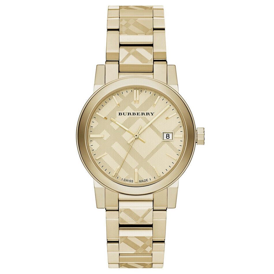 BURBERRY BU9038 Swiss Stainless Steel Bracelet Unisex Watch