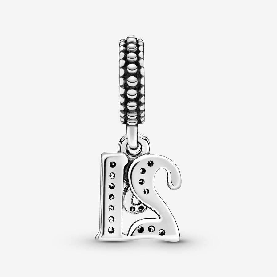 Pandora 21st Celebration Dangle Charm