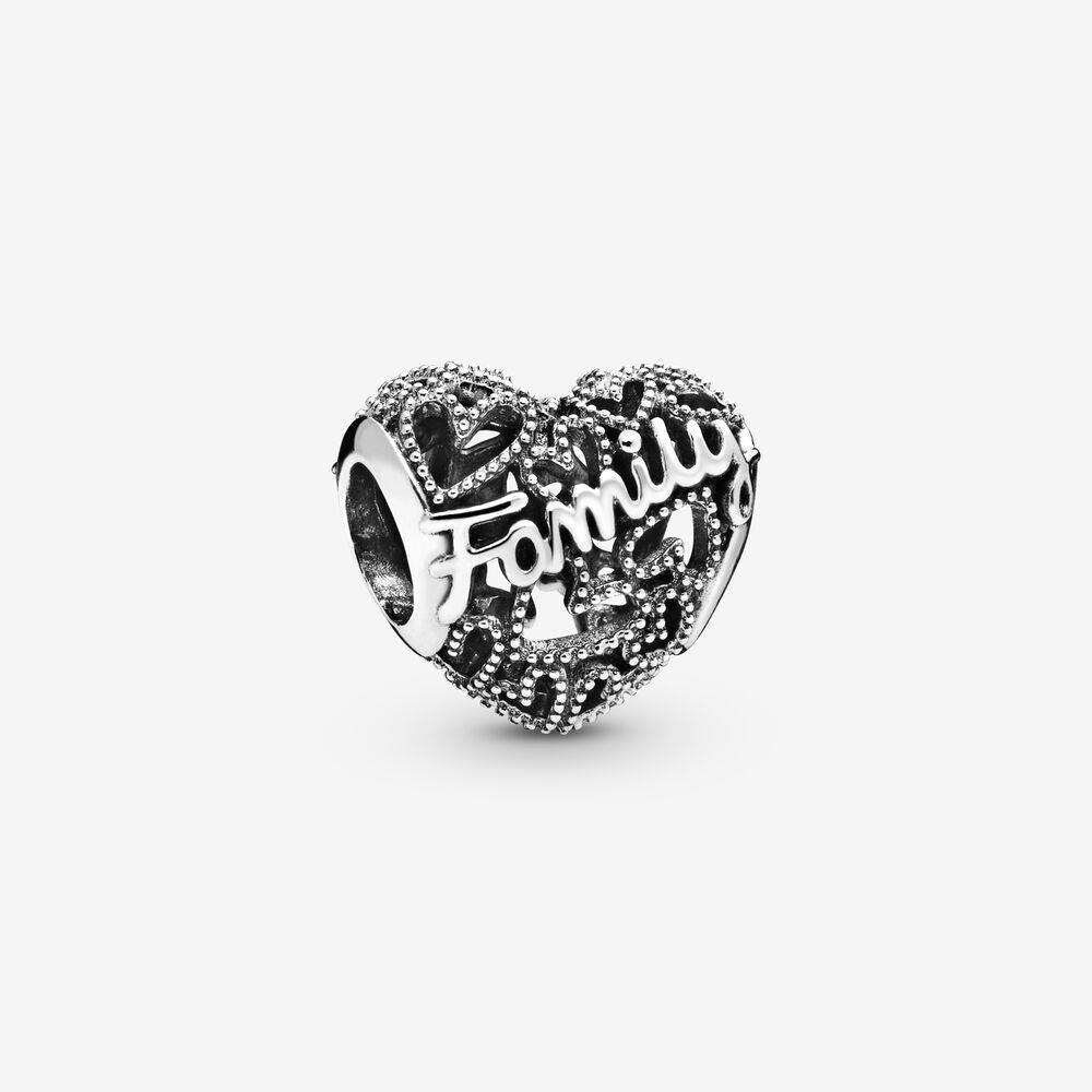 Pandora 798571C00 Family Heart Charm - Watch Home™