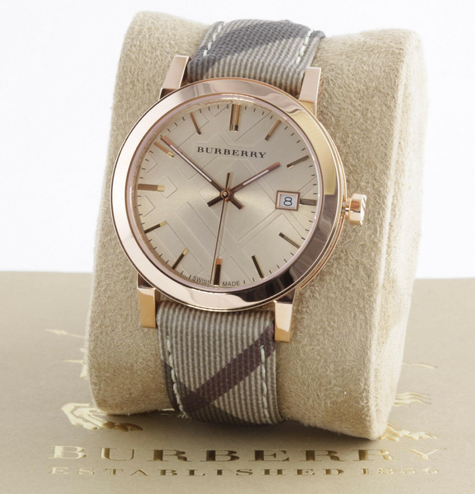 Burberry BU9040 The City Rose Gold Tone Women's Watch