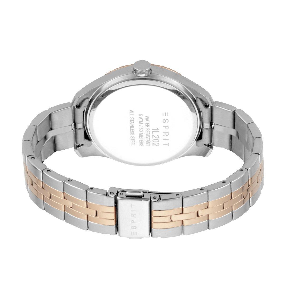 Esprit ES1L202M0115 Rose Gold-Grey Strap Women's Watch - Watch Home™