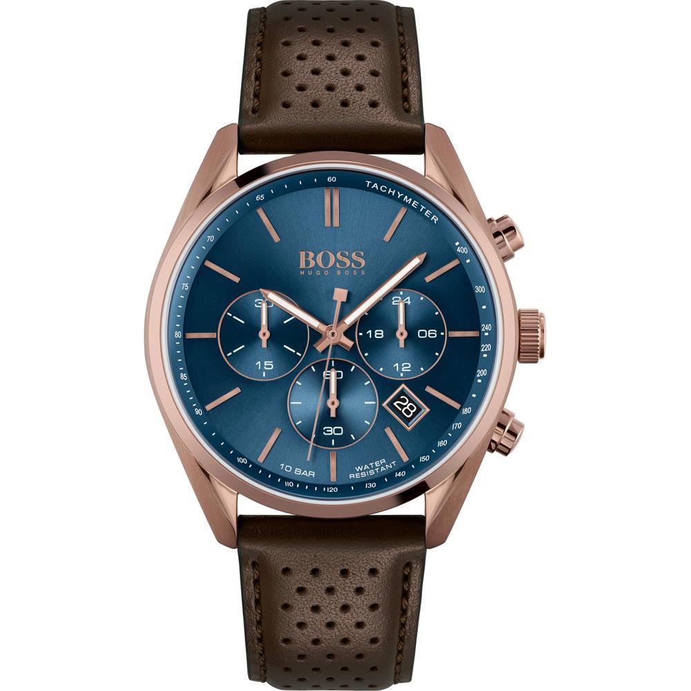 Hugo Boss 1513817 Analog Blue Dial Men's Watch - Watch Home™