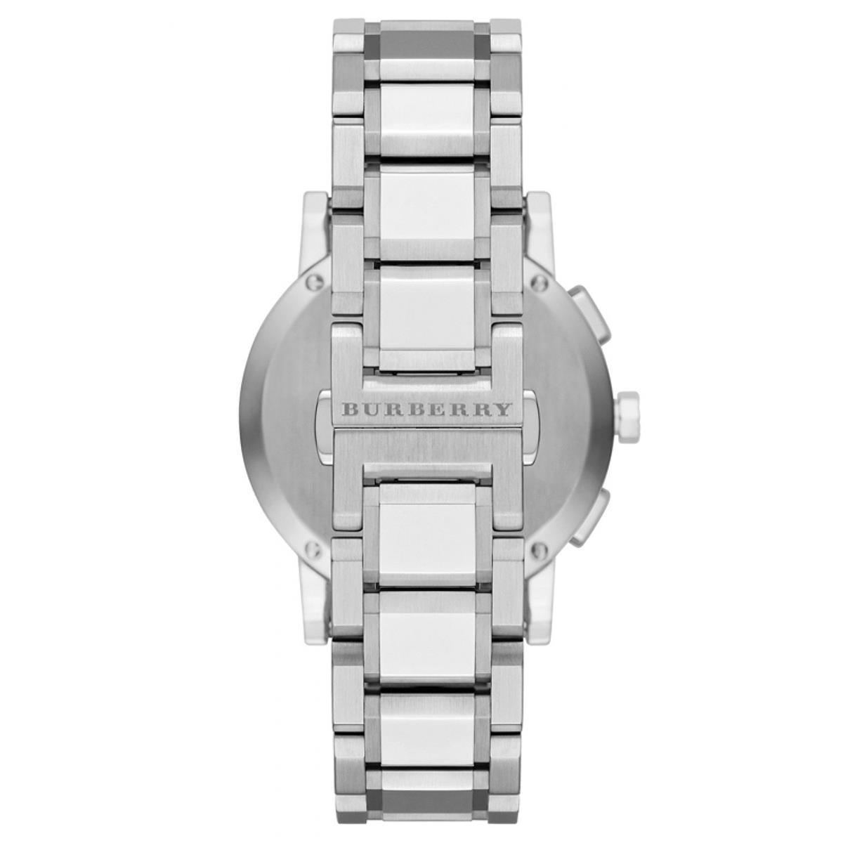 Burberry BU9750 City Chronograph Silver Dial Stainless Steel Women's Watch - Watch Home™