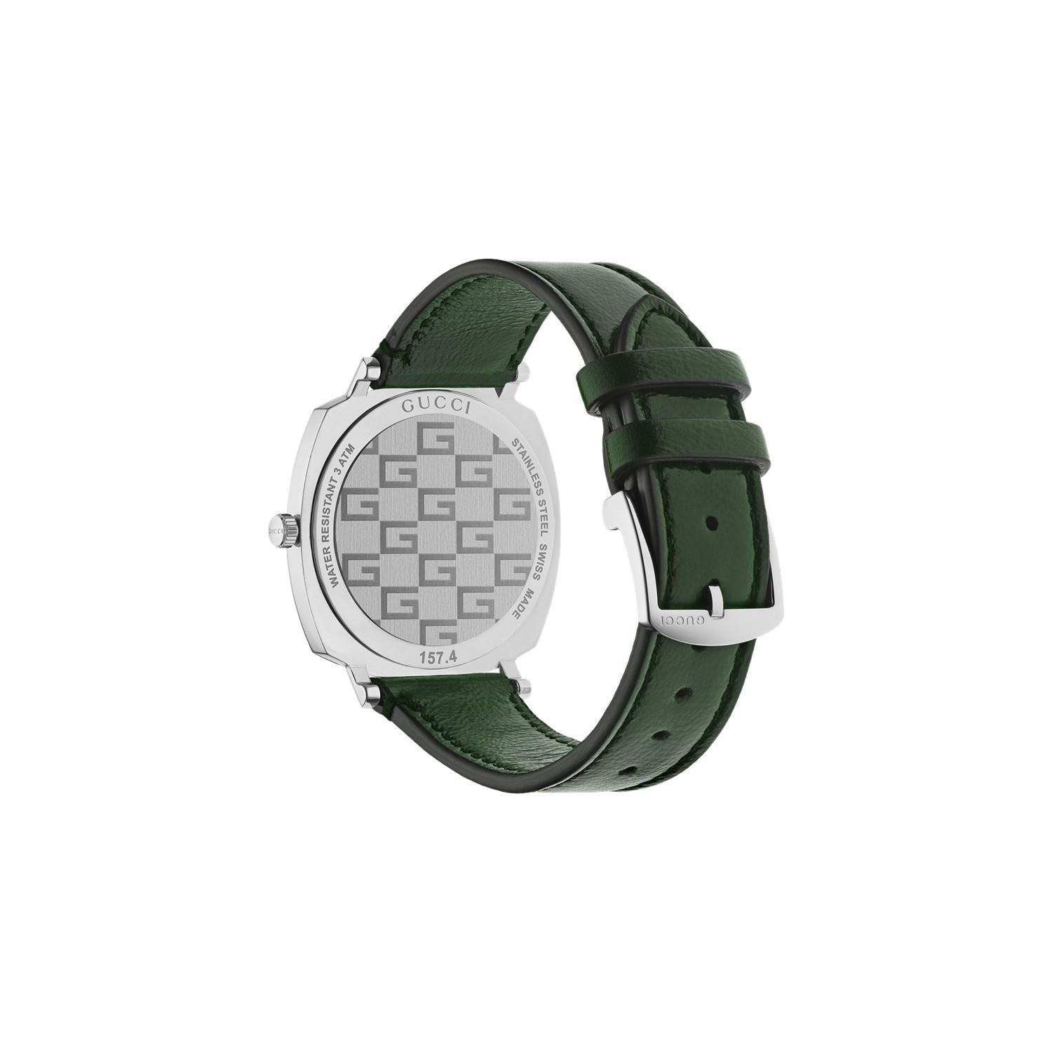 Gucci YA157412 Grip Quartz Unisex Watch - Watch Home™