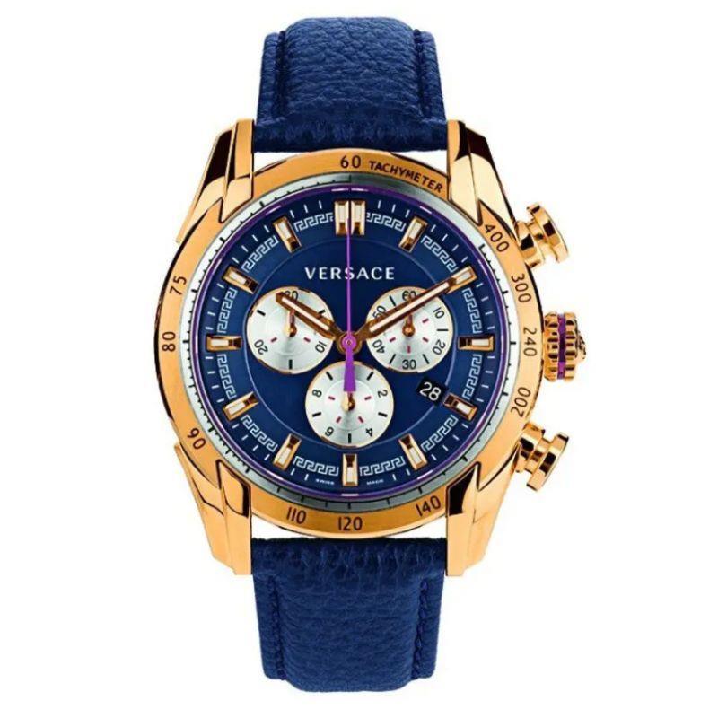 Versace VDB030014 V-Ray Gold-Tone Men's Watch - Watch Home™